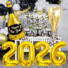 Ballons chiffres 2026